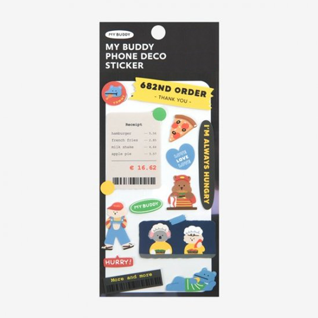 My Buddy Sheet Sticker Lunch