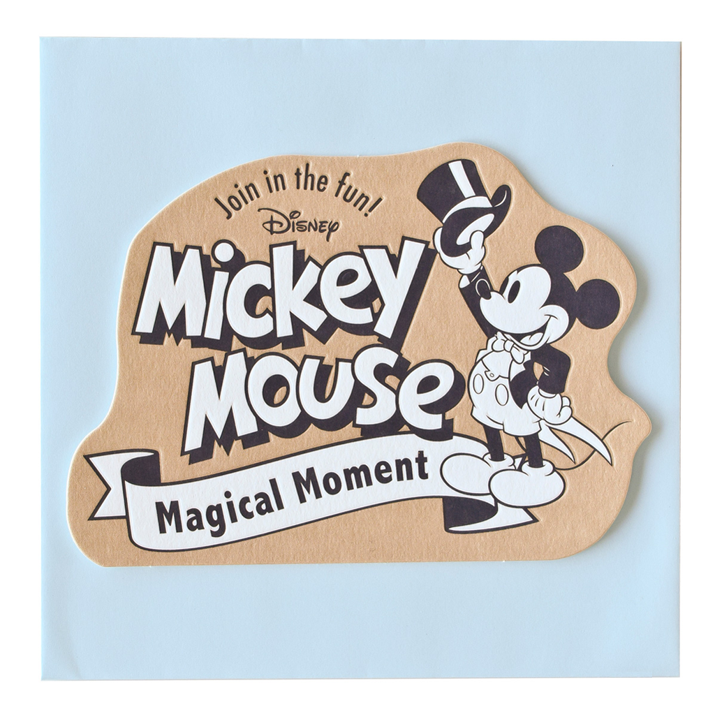 Daigo Disney Message Card Mickey Mouse Magical Moment