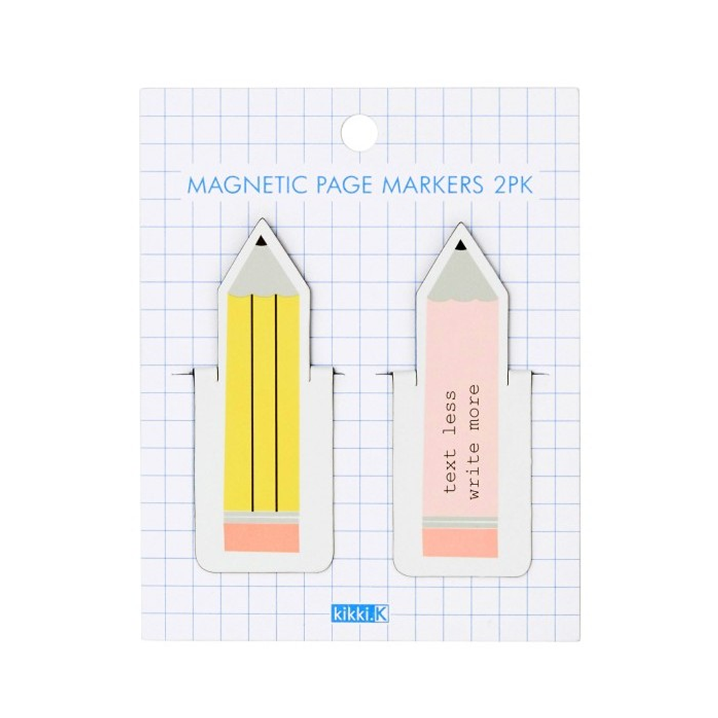 Kikki.k Magnetic Page Markers 2PK Letters Multi
