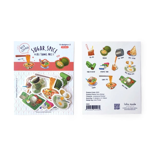 Deco Stickers Sugar Spice &amp; All Things Nice 1