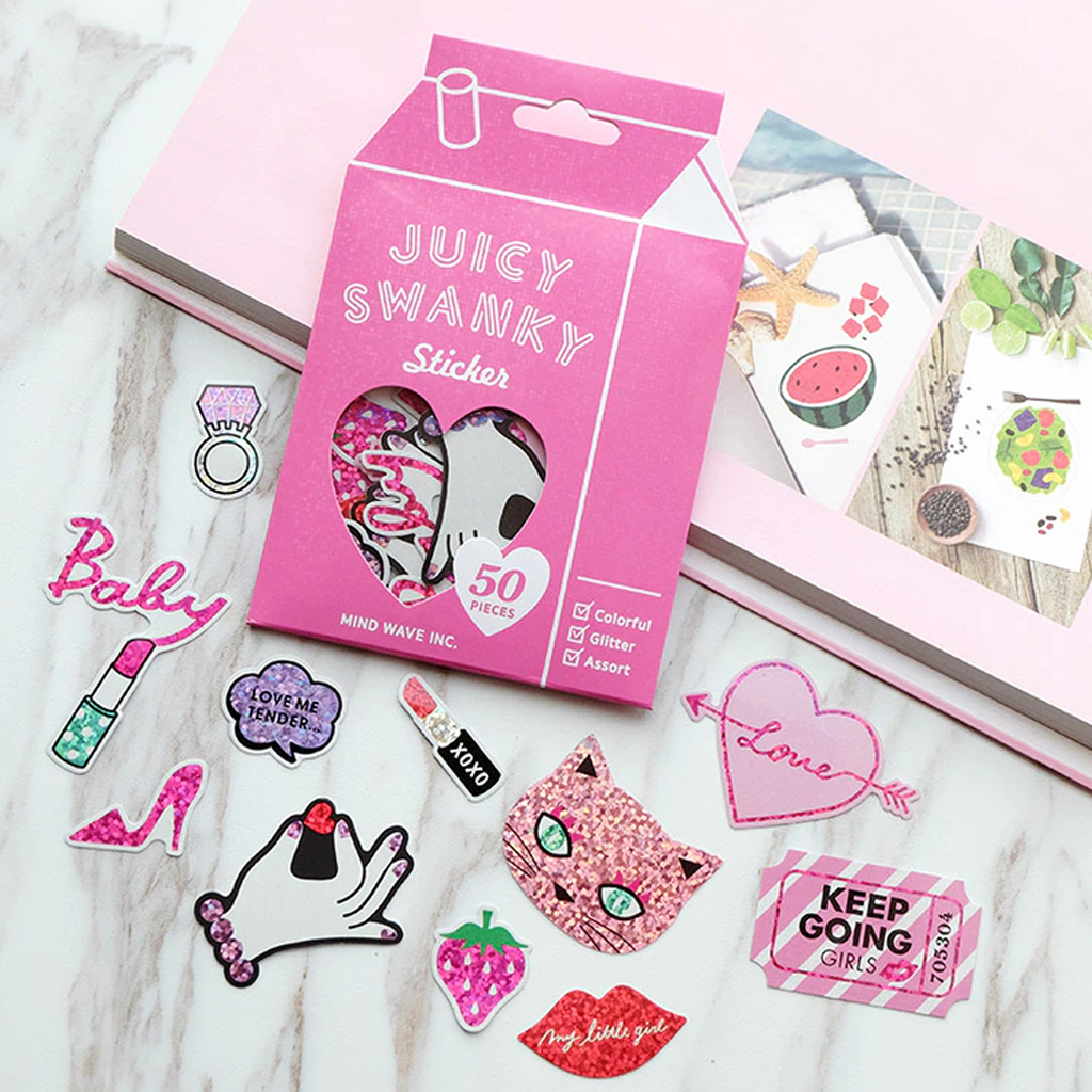 Mind Wave Juicy Swanky Make Up Flake Sticker