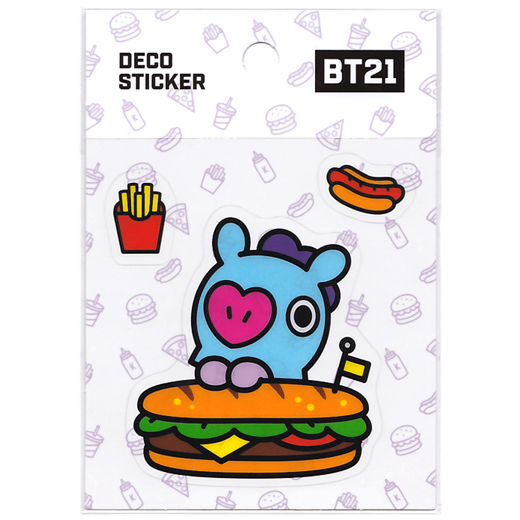 LINE FRIENDS BT21 Deco Sticker Mang