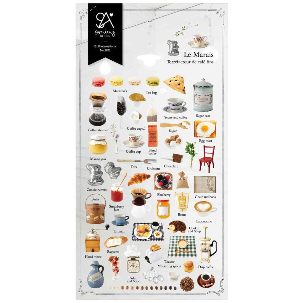 Sonia&#39;s Design Sticker Le Marais