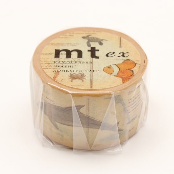 MT Masking Tape Picture Book Marine Life