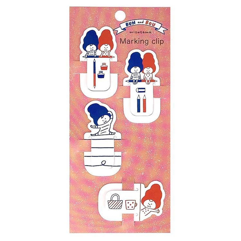 Mizutama Bun And Bou Marking Clip