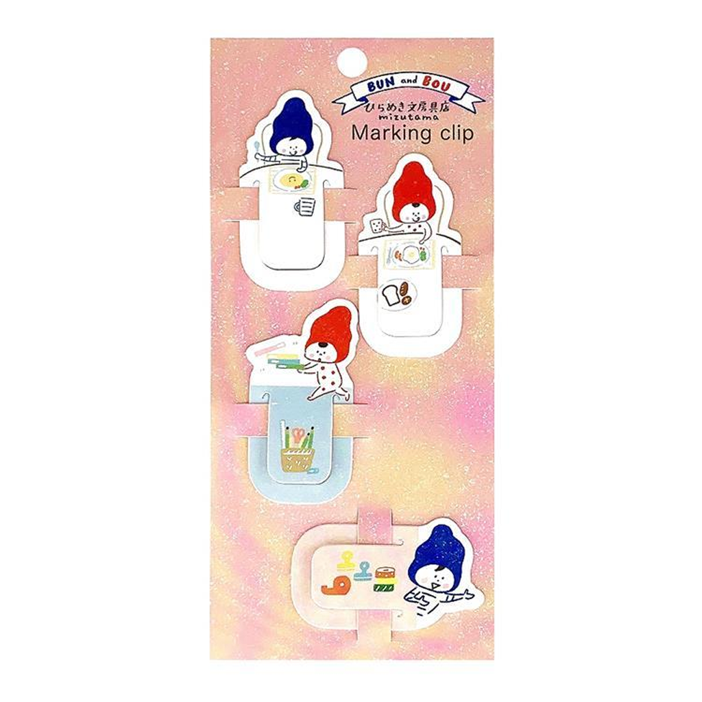 Mizutama Bun And Bou Marking Clip