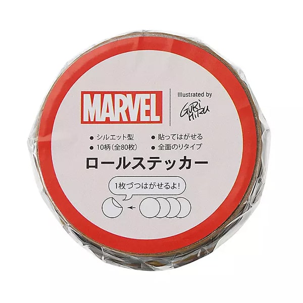 Marvel Sticker Sticker Face Roll Gurihiru