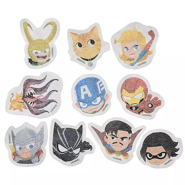 Marvel Sticker Sticker Face Roll Gurihiru