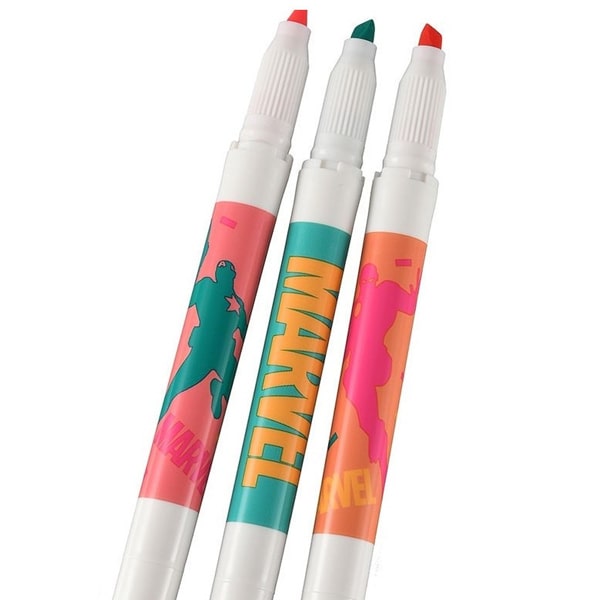 Mildliner Highlighter Marvel Iron Man Captain America