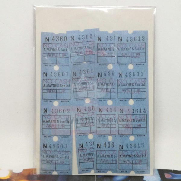 A.Mayne &amp; Son Ltd Vintage Ticket