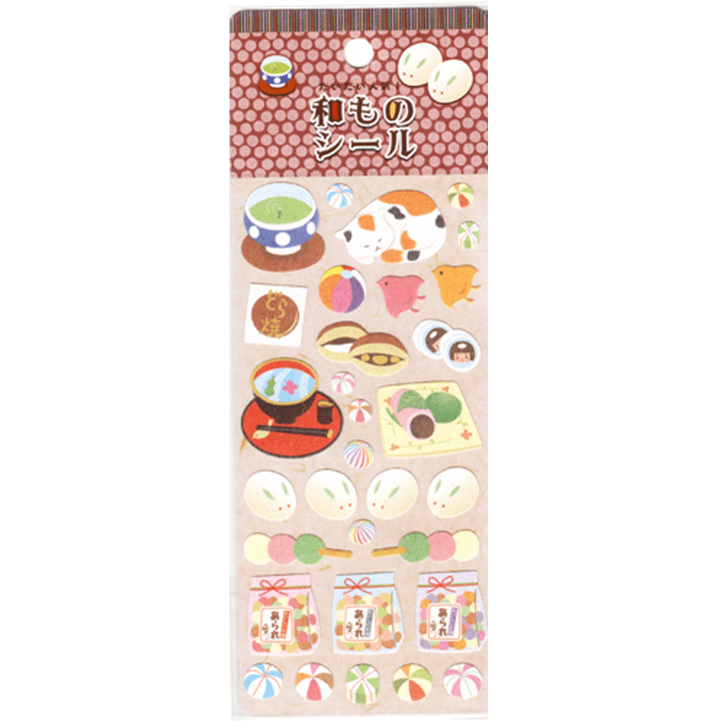Decorative Japanese Meals Sticker