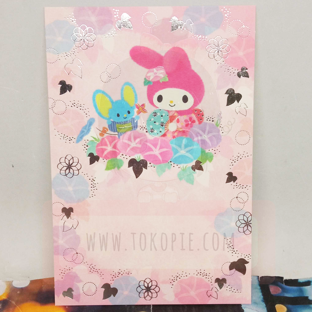 Sanrio Greetings Postcard - My Melody Kimono