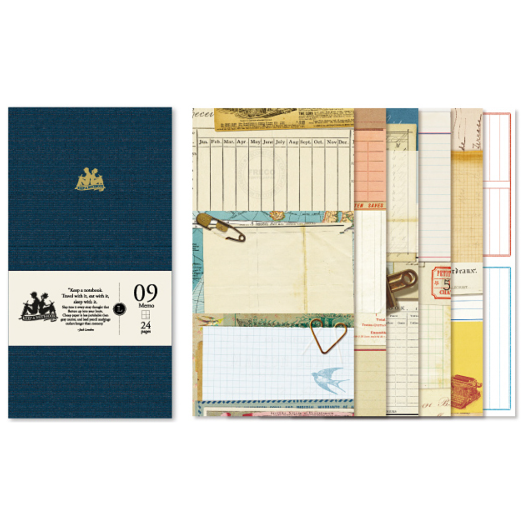 Keep A Notebook A5 Slim 09 Memo Notes