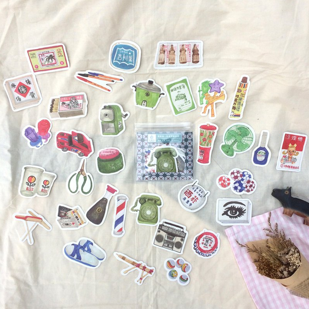 Yarnball The Beautiful Sticker Set In Memory