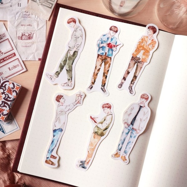 Flake Sticker Meow Meow Star - Men&#39;s Fashion