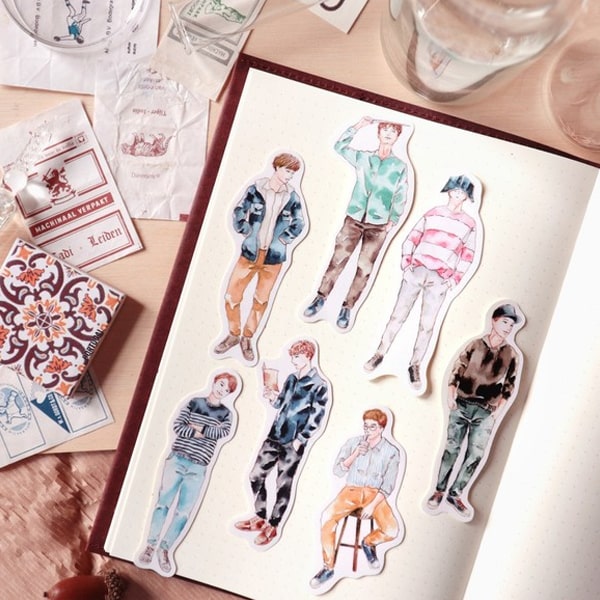 Flake Sticker Meow Meow Star - Men&#39;s Fashion