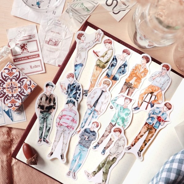 Flake Sticker Meow Meow Star - Men&#39;s Fashion