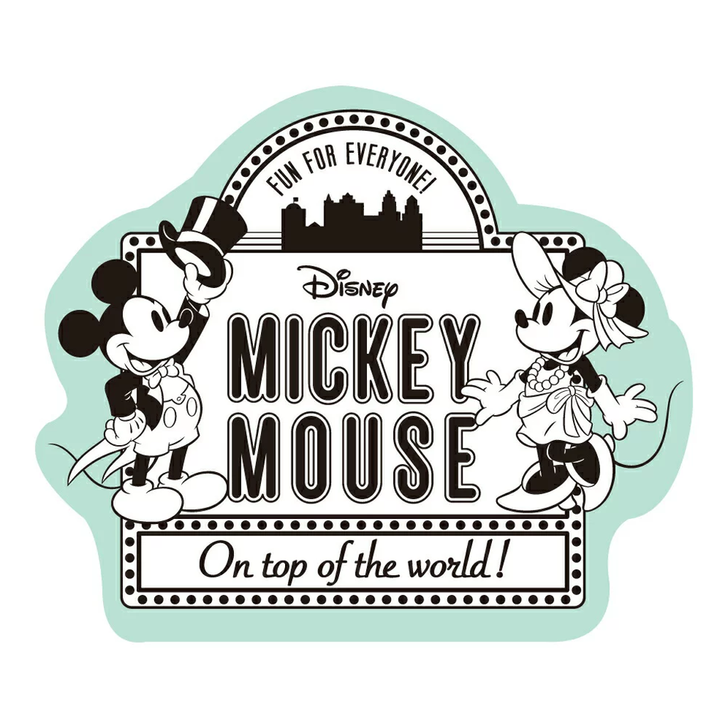 Daigo Disney Message Card Mickey & Minnie