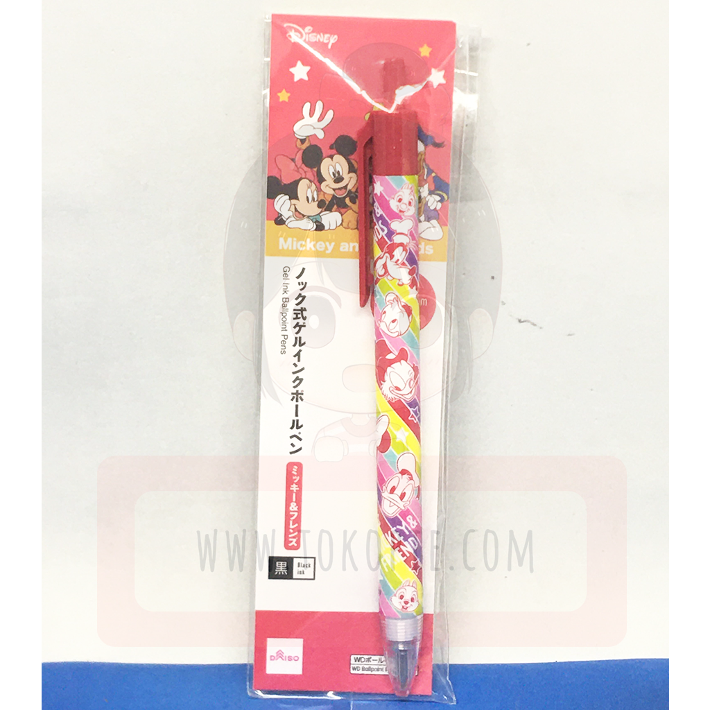 Gel Ink Ballpoint Pen Mickey & Friends