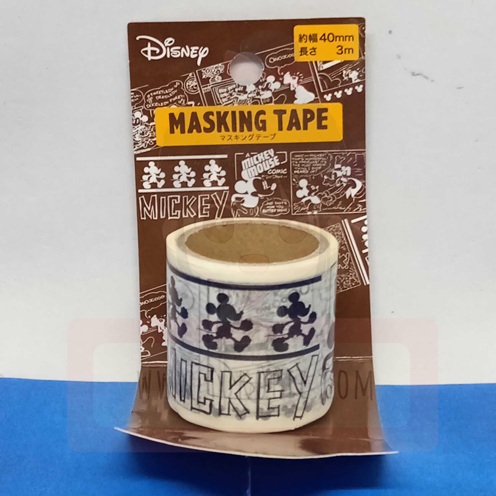 Motto Disney Mickey Mouse Comic Masking Tape