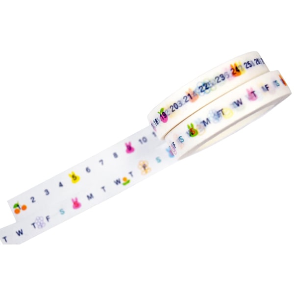 Delfino Masking Tape Miffy Weekdays