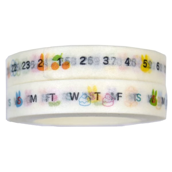 Delfino Masking Tape Miffy Weekdays