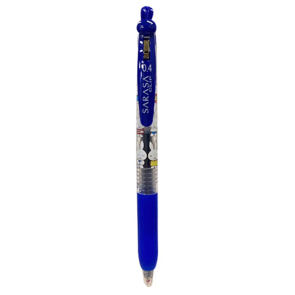 Sarasa Mascot Clip Ballpoint Pen Miffy 0.4mm Blue