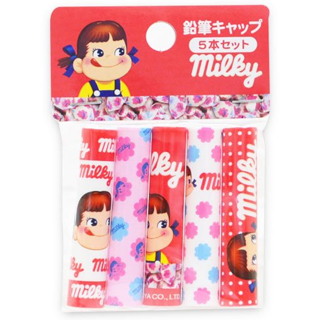 Sakamoto Snack Pencil Cap 5 Piece Set (Milky)