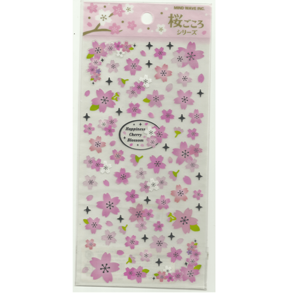 Mind Wave Sticker - Happiness Cherry Blossom