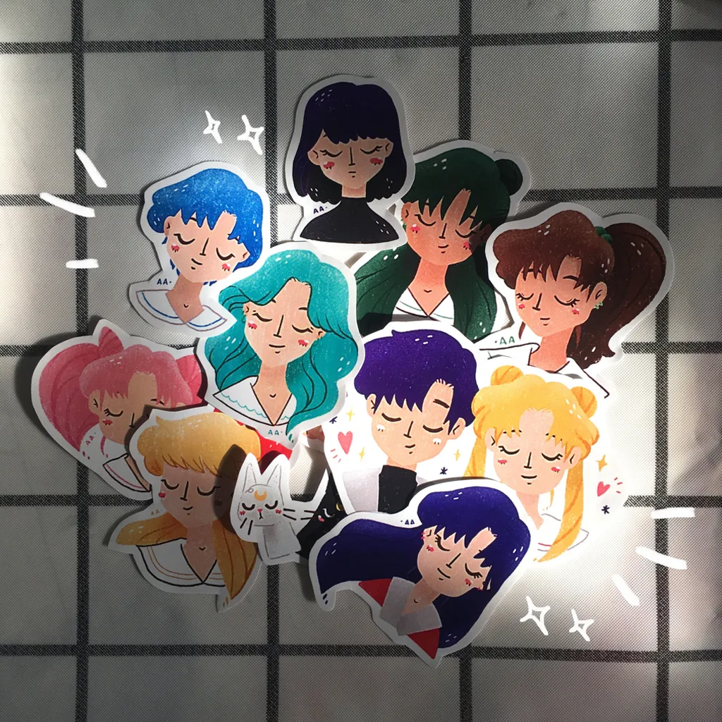 Mini Sailor Sticker Pack