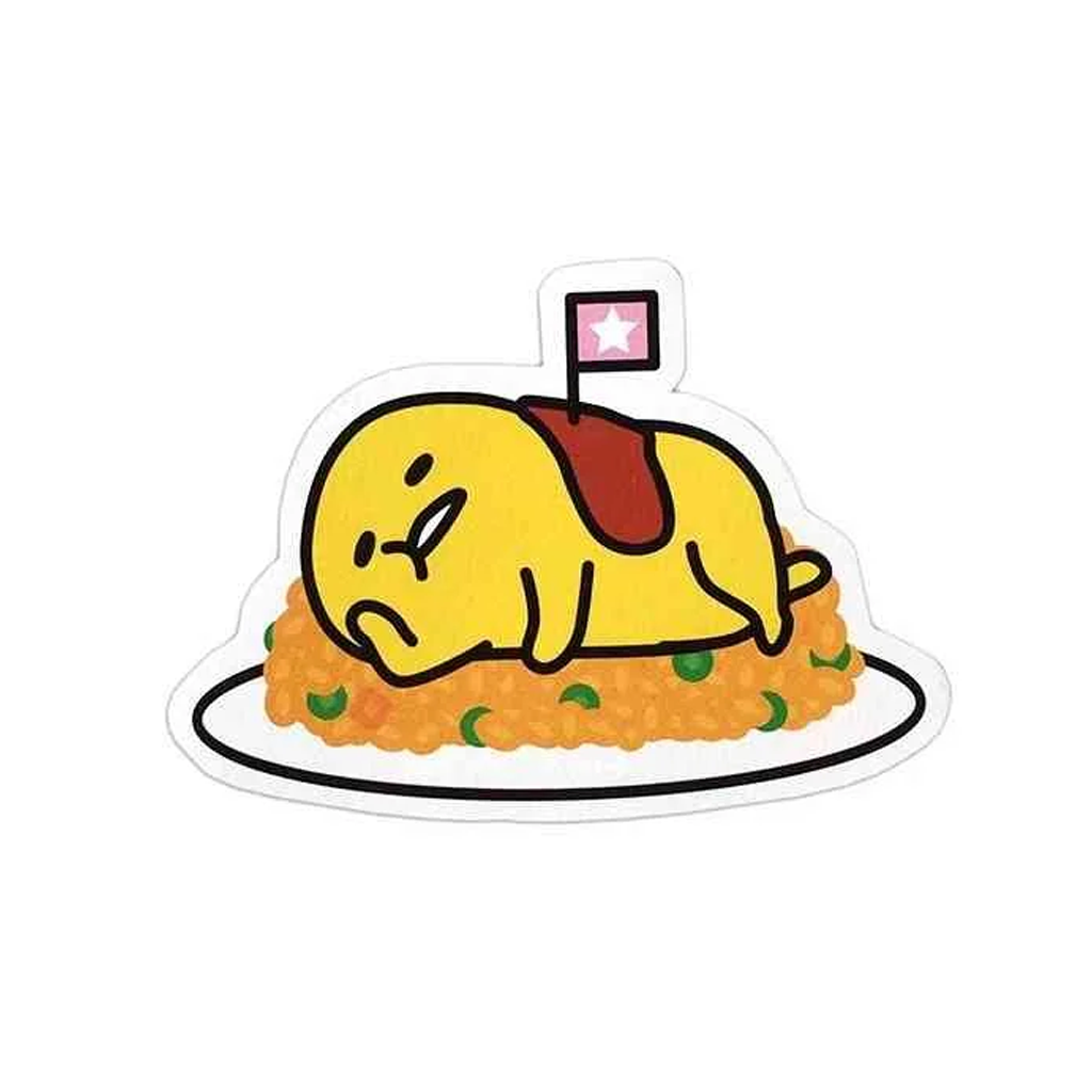 Sanrio Gudetama Mini Card Fried Rice