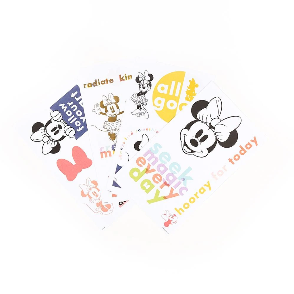 Happy Planner Disney Minnie Mouse Colorblock Large Icons Stickers