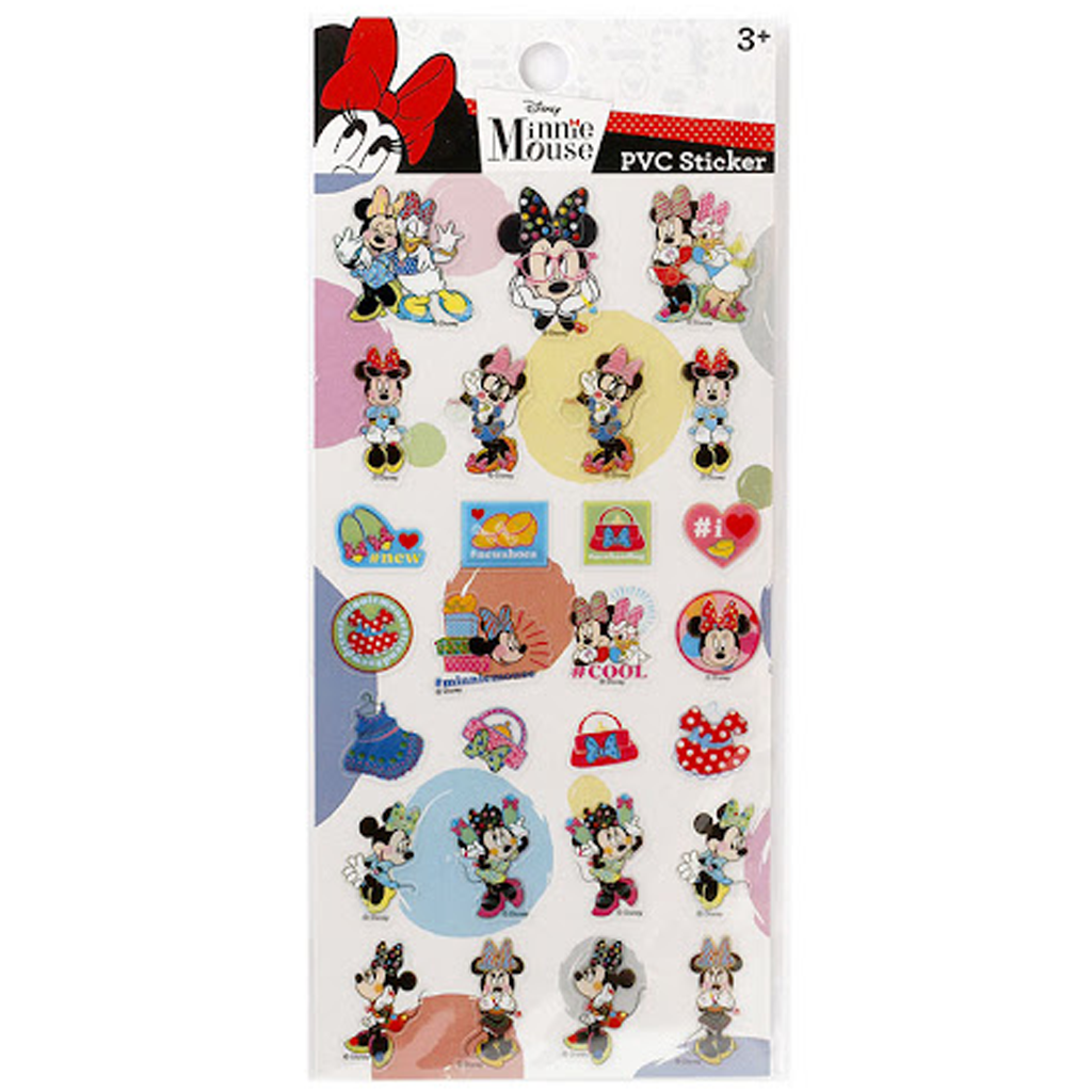 Disney Minnie And Daisy Shopping PVC Sticker - tokopie