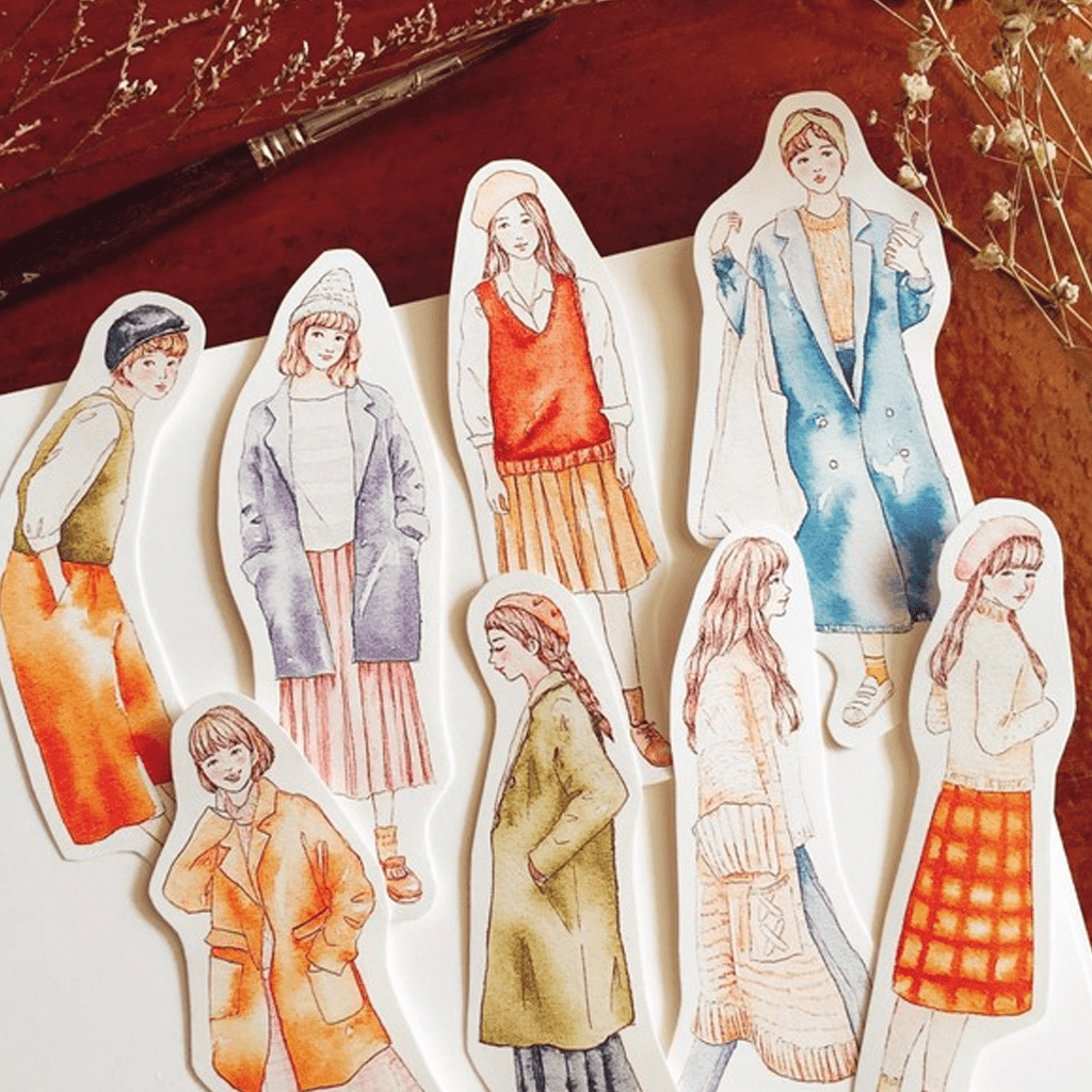 Flake Sticker Meow Meow Star - Mints Girl