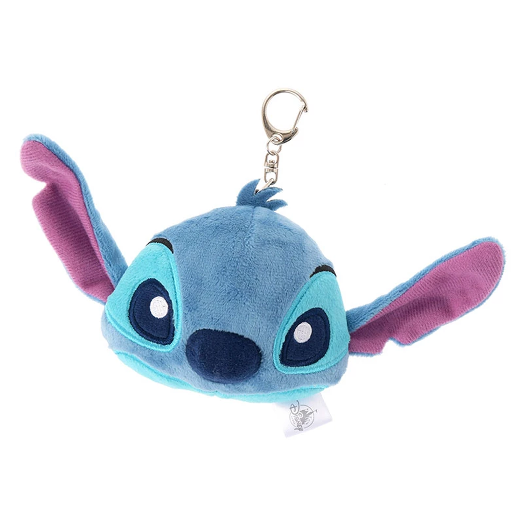 Disney Stitch Plush Keychain With Mirror