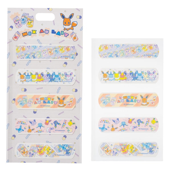 Pokemon Mix Au Lait Adhesive Plaster
