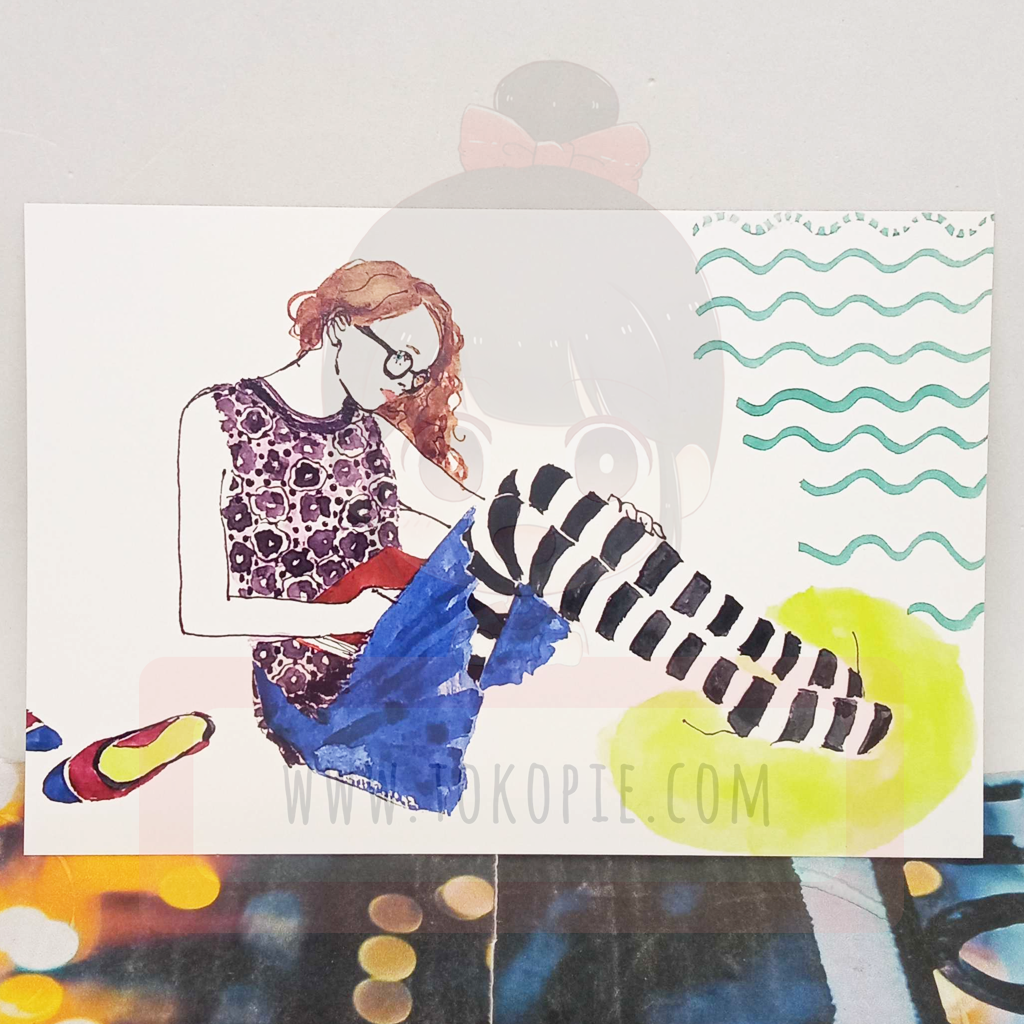 Miyo Tsuchiya Illustration Postcard