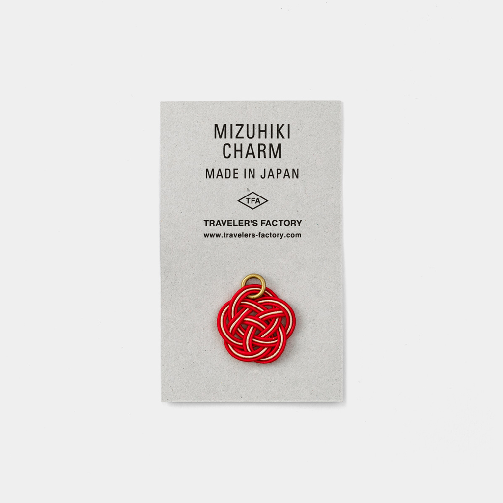 Traveler's Notebook Red Mizuhiki Limited Charm