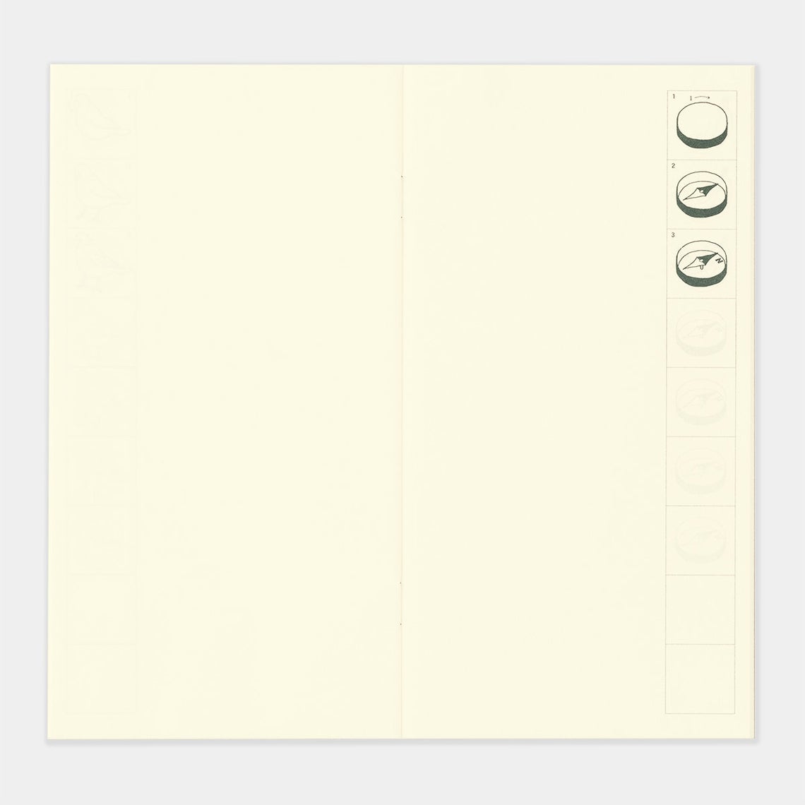 Traveler&#39;s Factory X Mizushima Notebook Regular Size Refill