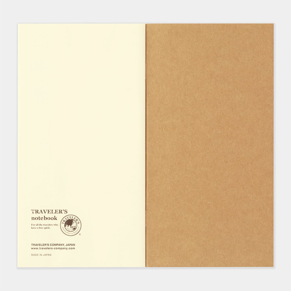 Traveler&#39;s Factory X Mizushima Notebook Regular Size Refill