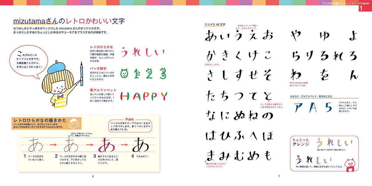 Mizutama Deco Character Illustration Lesson