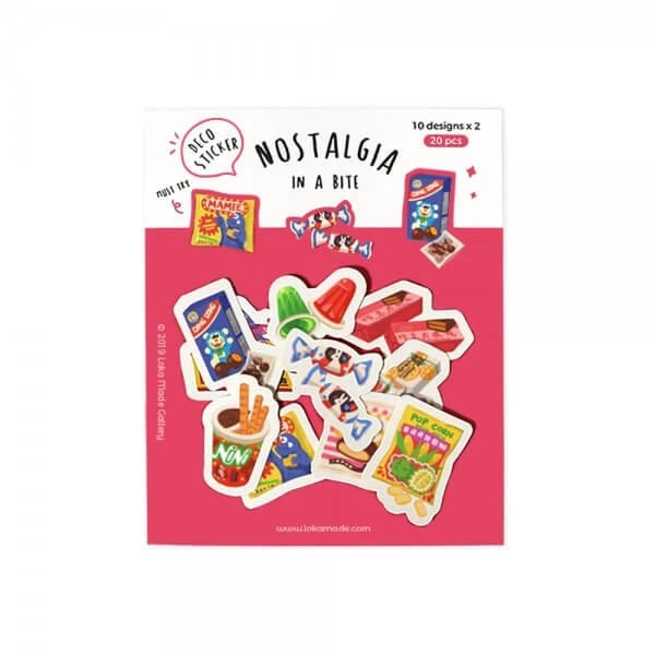 Deco Stickers Nostalgia In A Bite