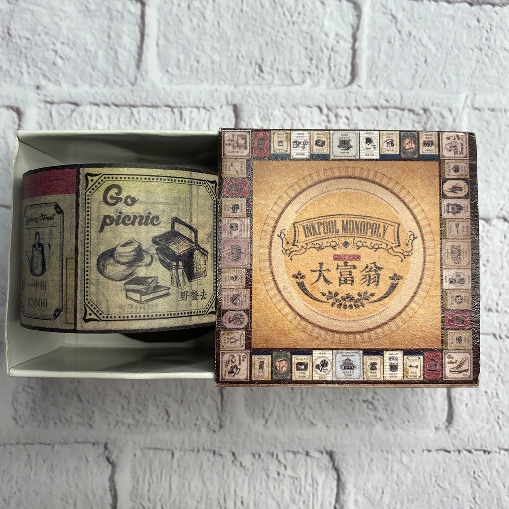 Inkfool Monopoly Masking Tape
