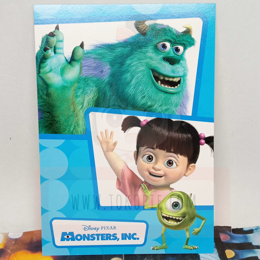 monsters inc sticker book Disney Monster, Inc. Postcard
