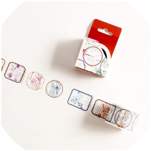Infeel.me Masking Tape - Monthly Colored Frames
