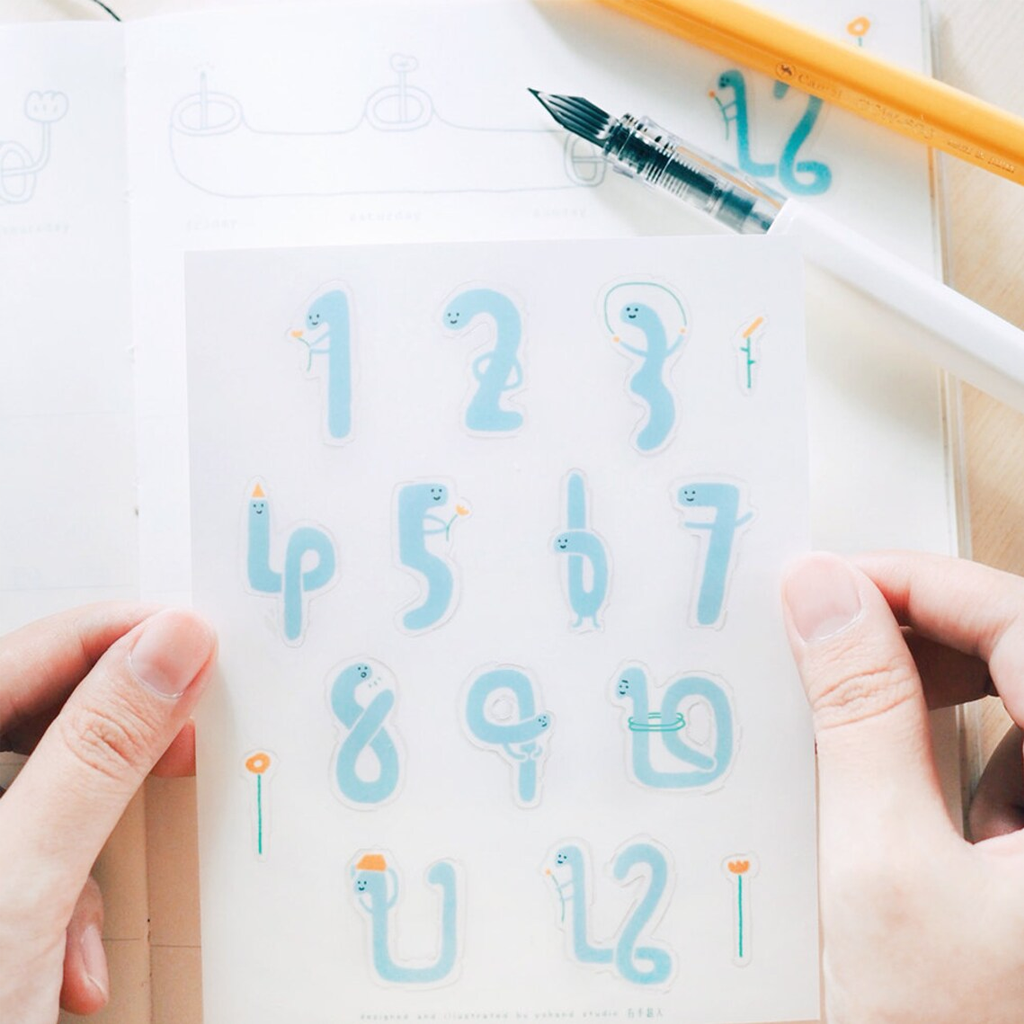 Yohand Studio Monthly Die Cut Tiny Stickers 2