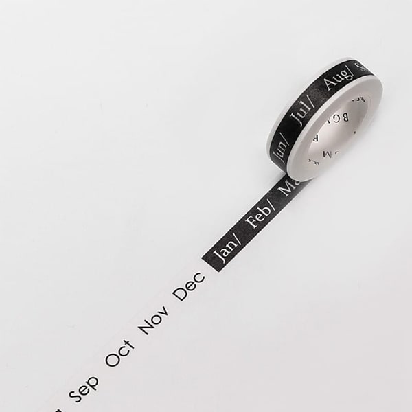 BGM Masking Tape Monthly