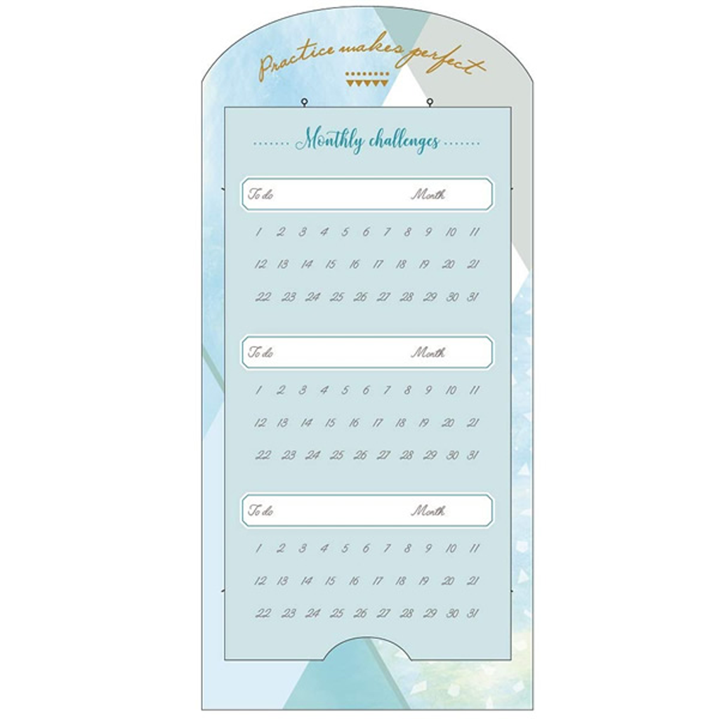 Gakken Sta:Ful Bookmark Sticky Note Monthly Challenges