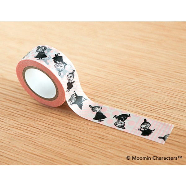 Moomin Characters Masking Tape Little My Baby Pink