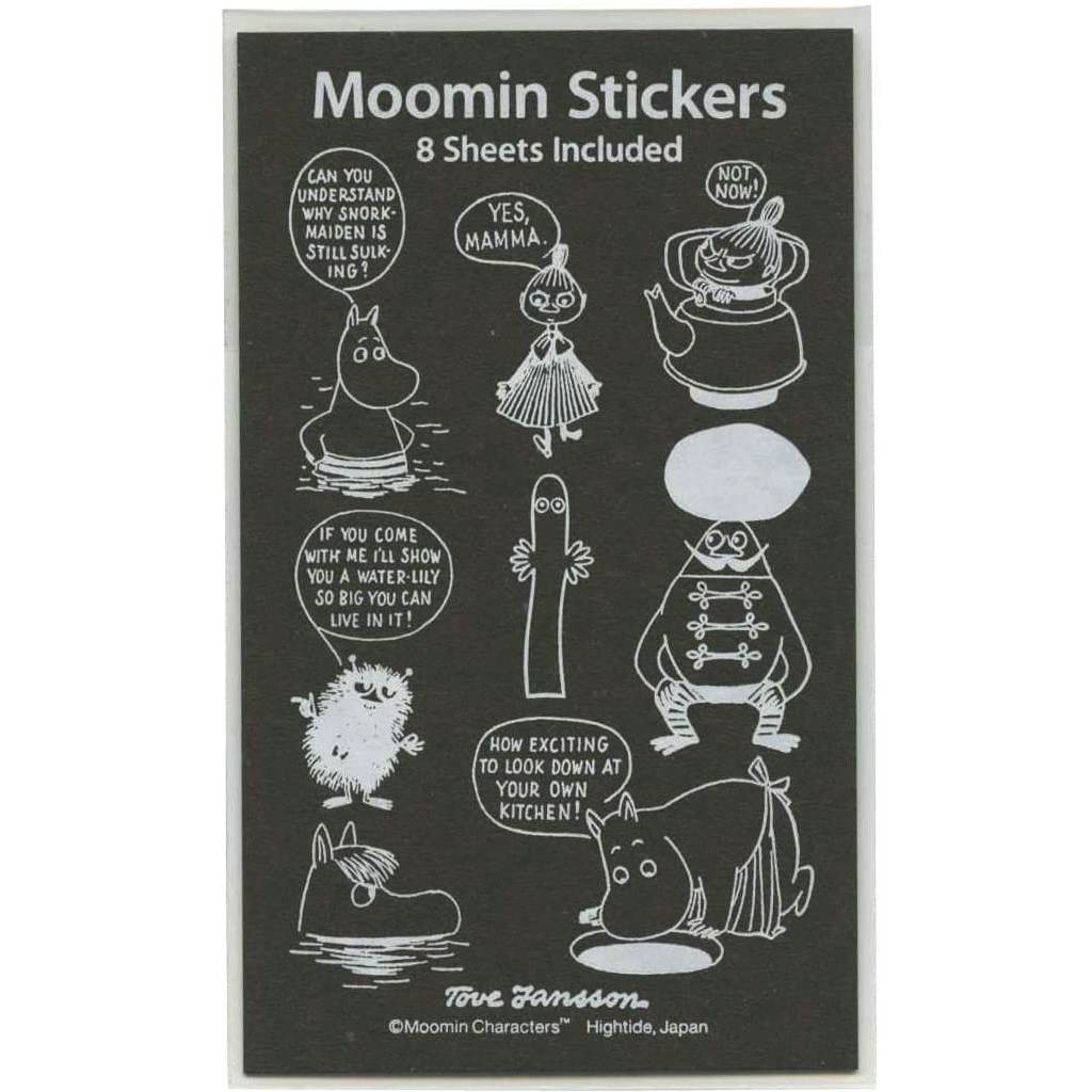 HIGHTIDE Moomin White Stickers